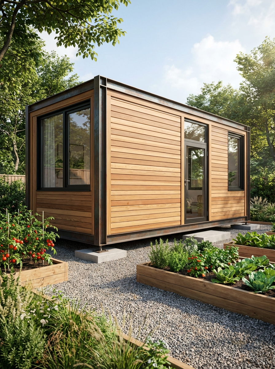 Çift Katlı Ahşap Ev